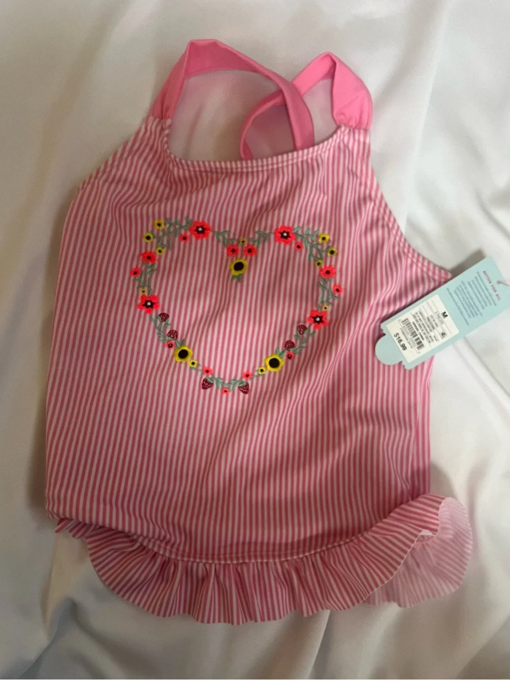 Carter’s Girls Swimwear Bundle (Size 7/8 & 8) – 3 Pieces | 2 NWT